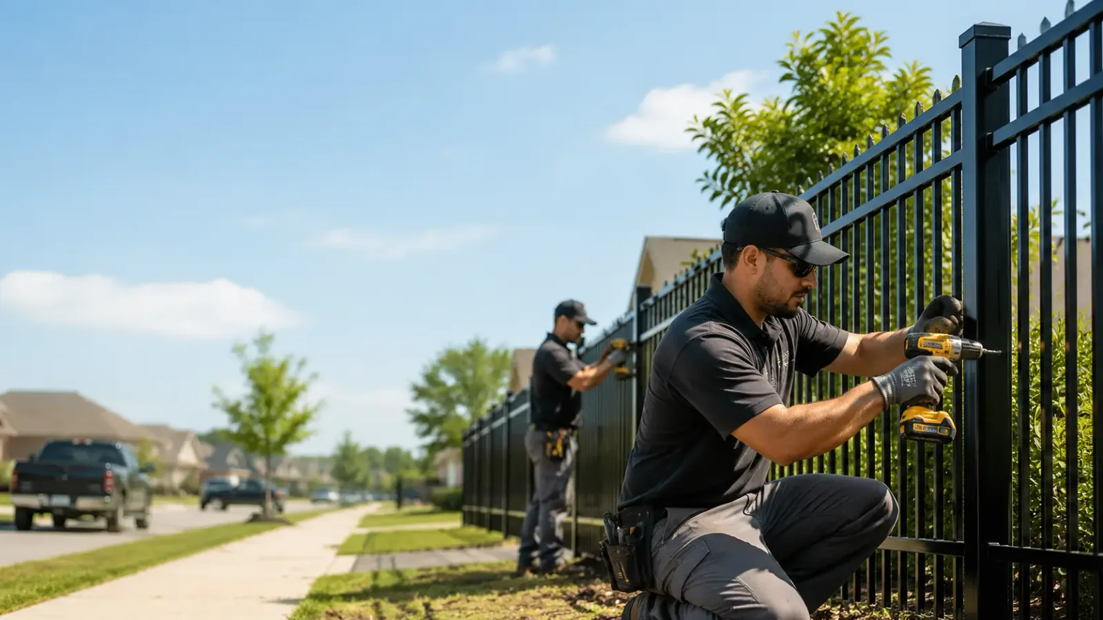 Metal Fence Installation in Clio, MI